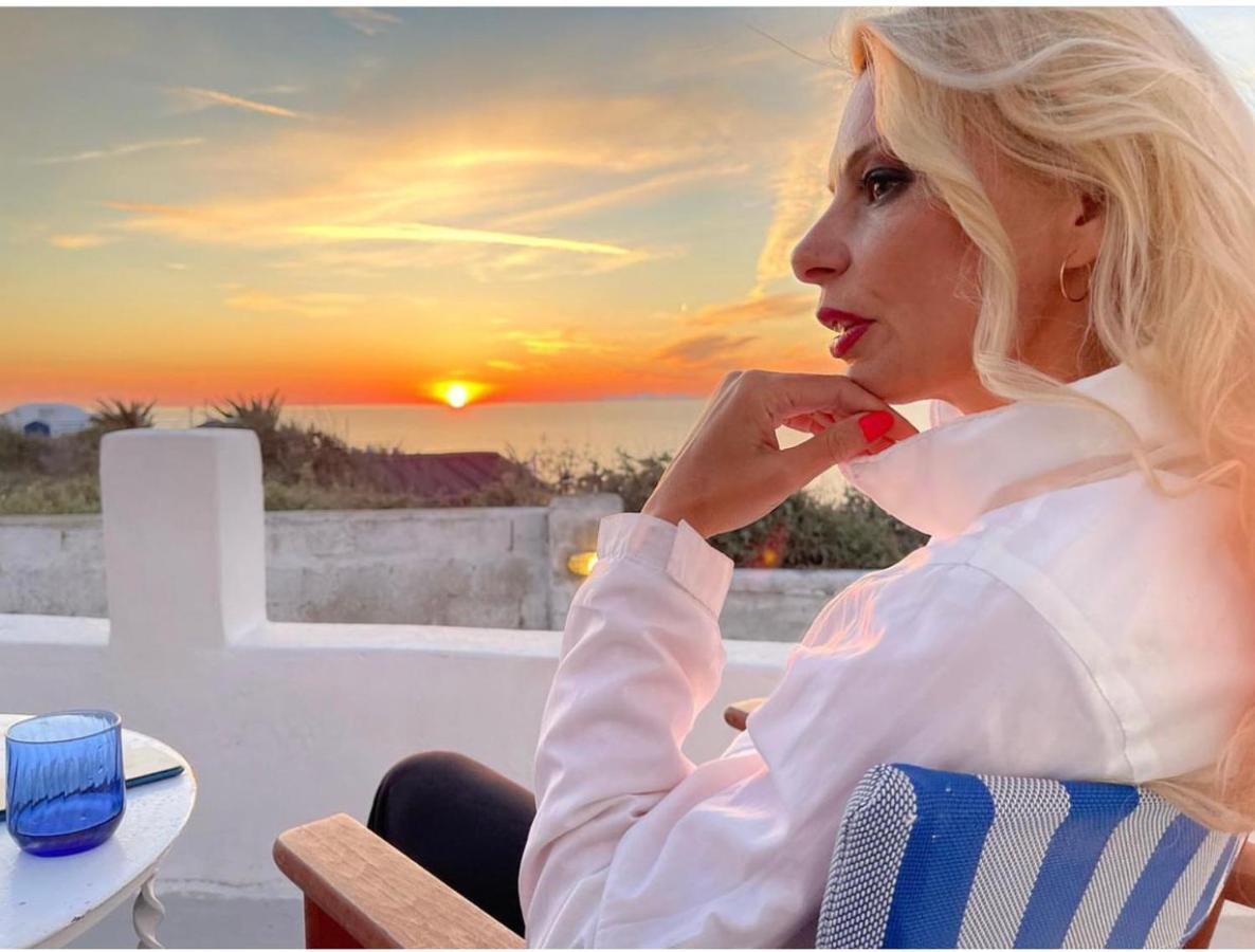 Вилла Oia Sunset House Pothitou Экстерьер фото