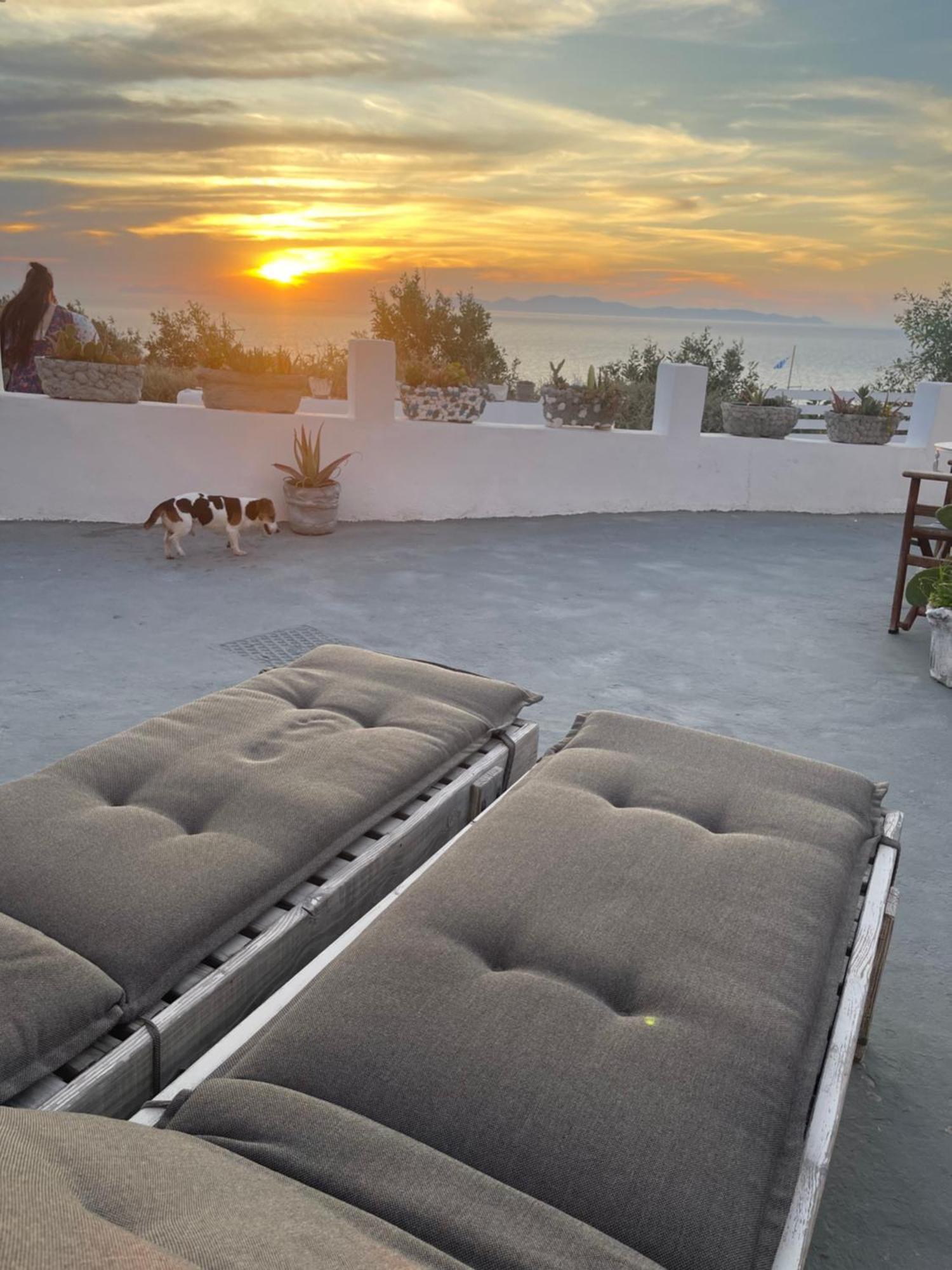 Вилла Oia Sunset House Pothitou Экстерьер фото