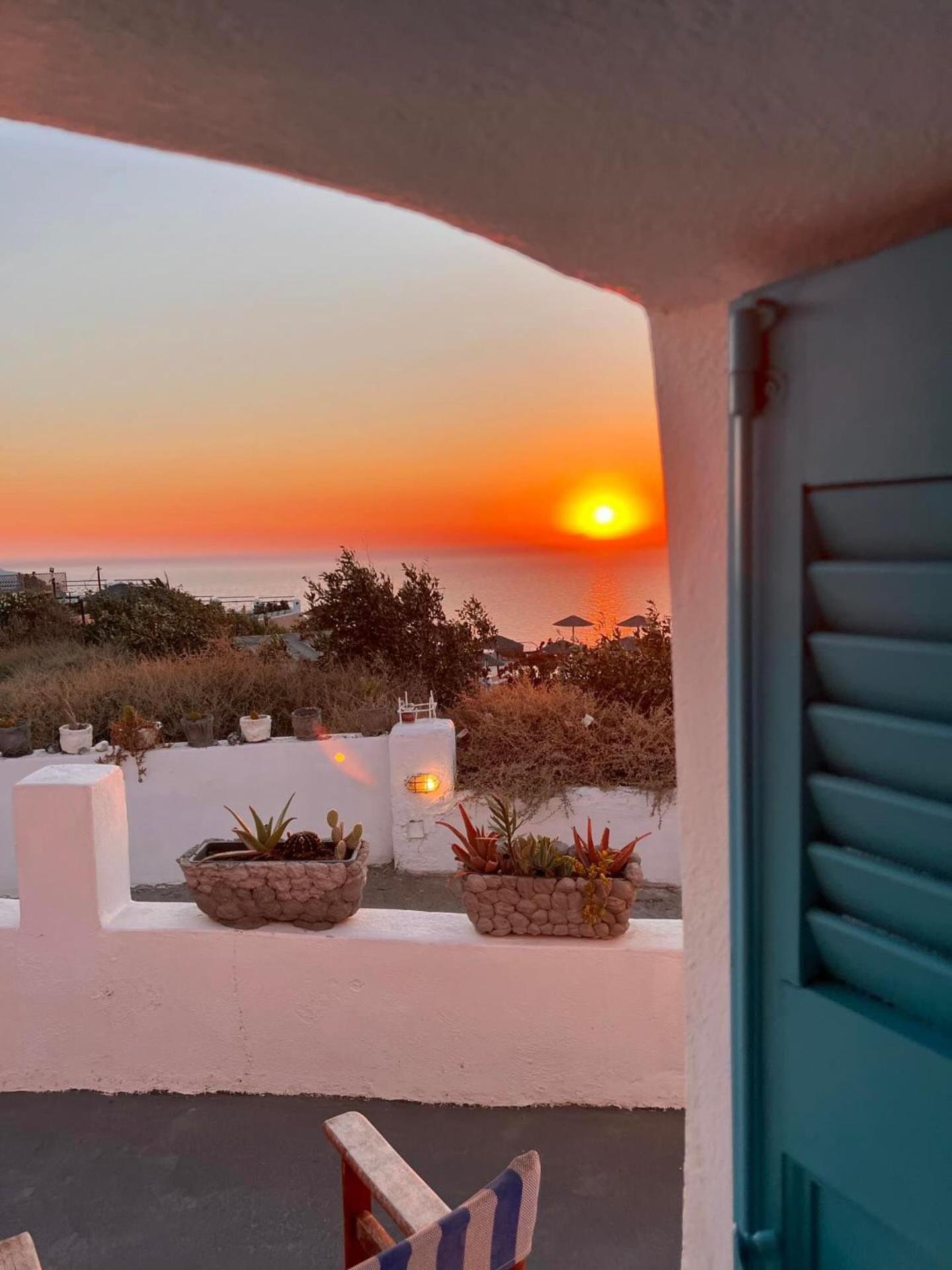 Вилла Oia Sunset House Pothitou Экстерьер фото